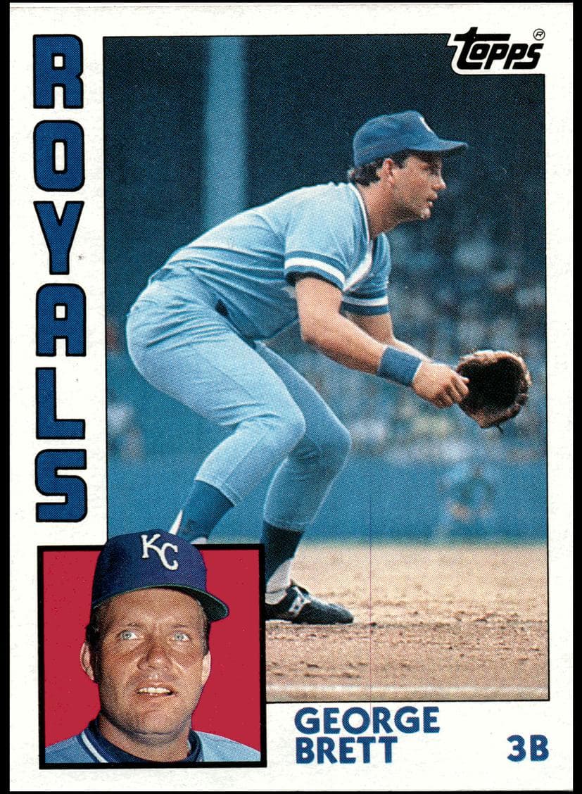 George Brett 1984 topps Topps