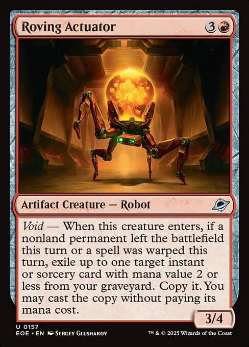 Roving Actuator 2025 Magic: The Gathering Edge of Eternities