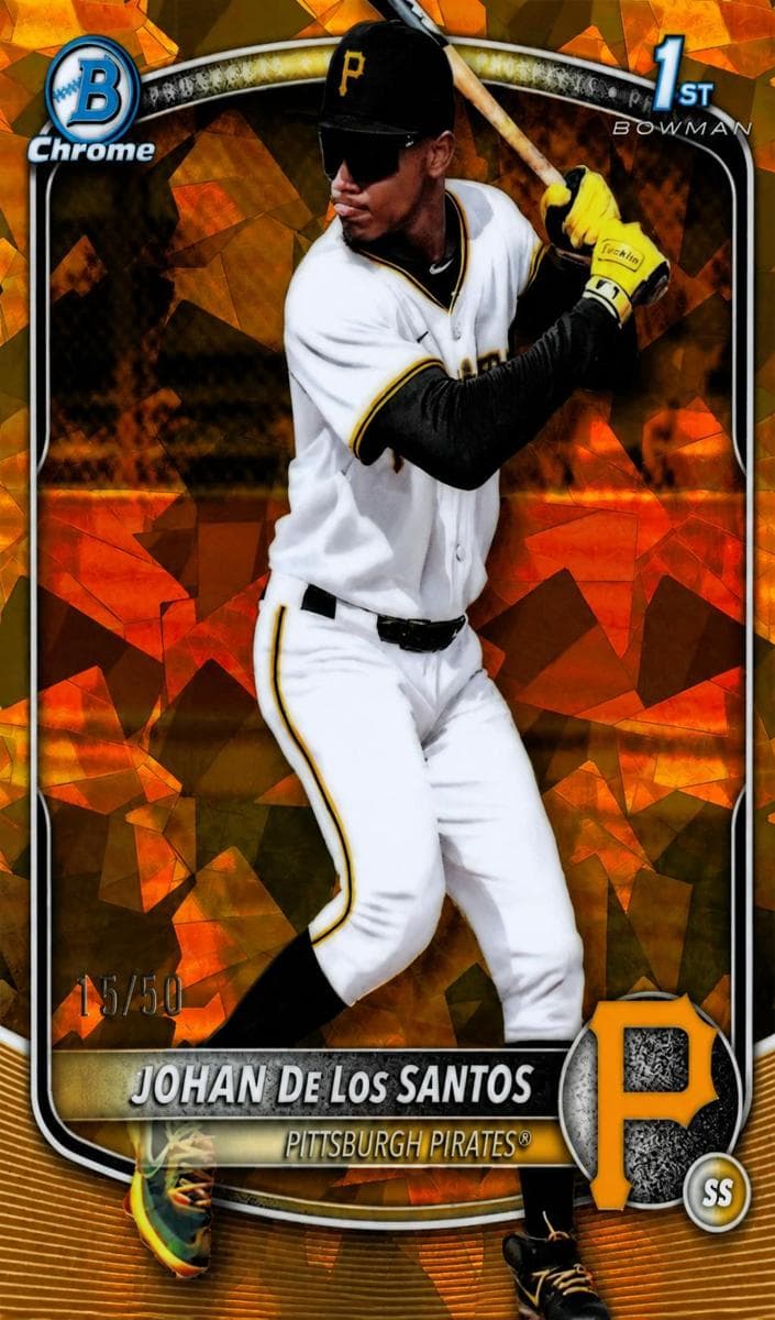 Johan De Los Santos trading card