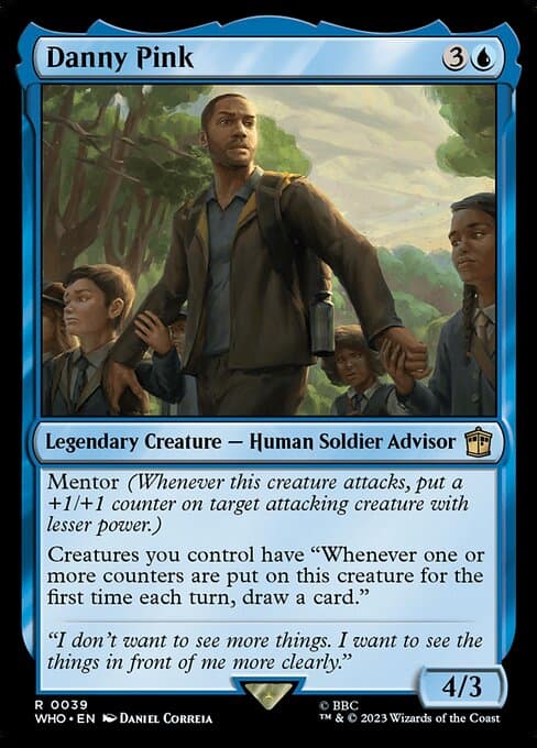 Danny Pink 2023 Magic: The Gathering Doctor Who Foil