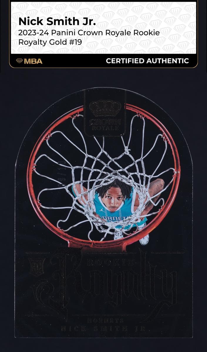Nick Smith Jr. 2023 panini Panini Crown Royale