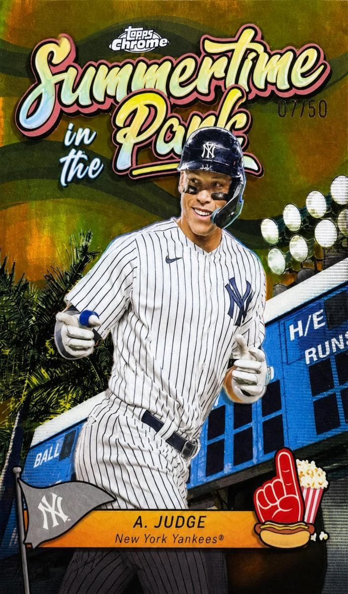Aaron Judge 2024 topps Topps Chrome