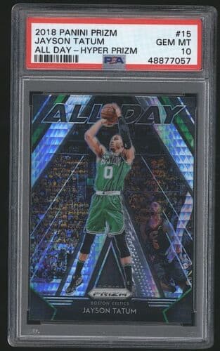 Jayson Tatum 2018 panini Panini Prizm