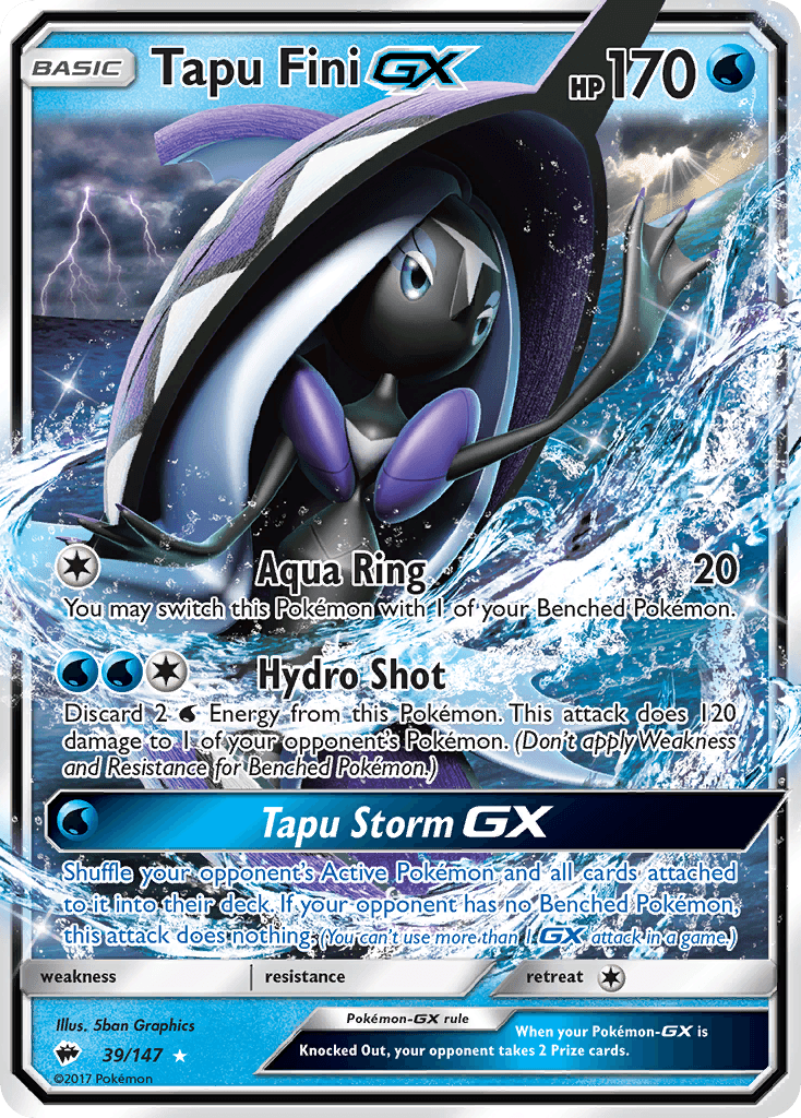 Tapu Fini GX #39