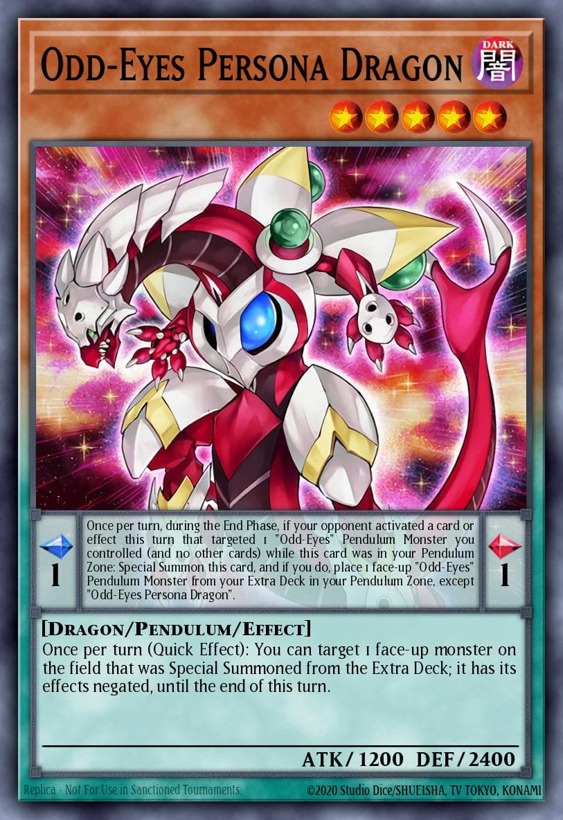 Odd-Eyes Persona Dragon 2017 Yu-Gi-Oh!