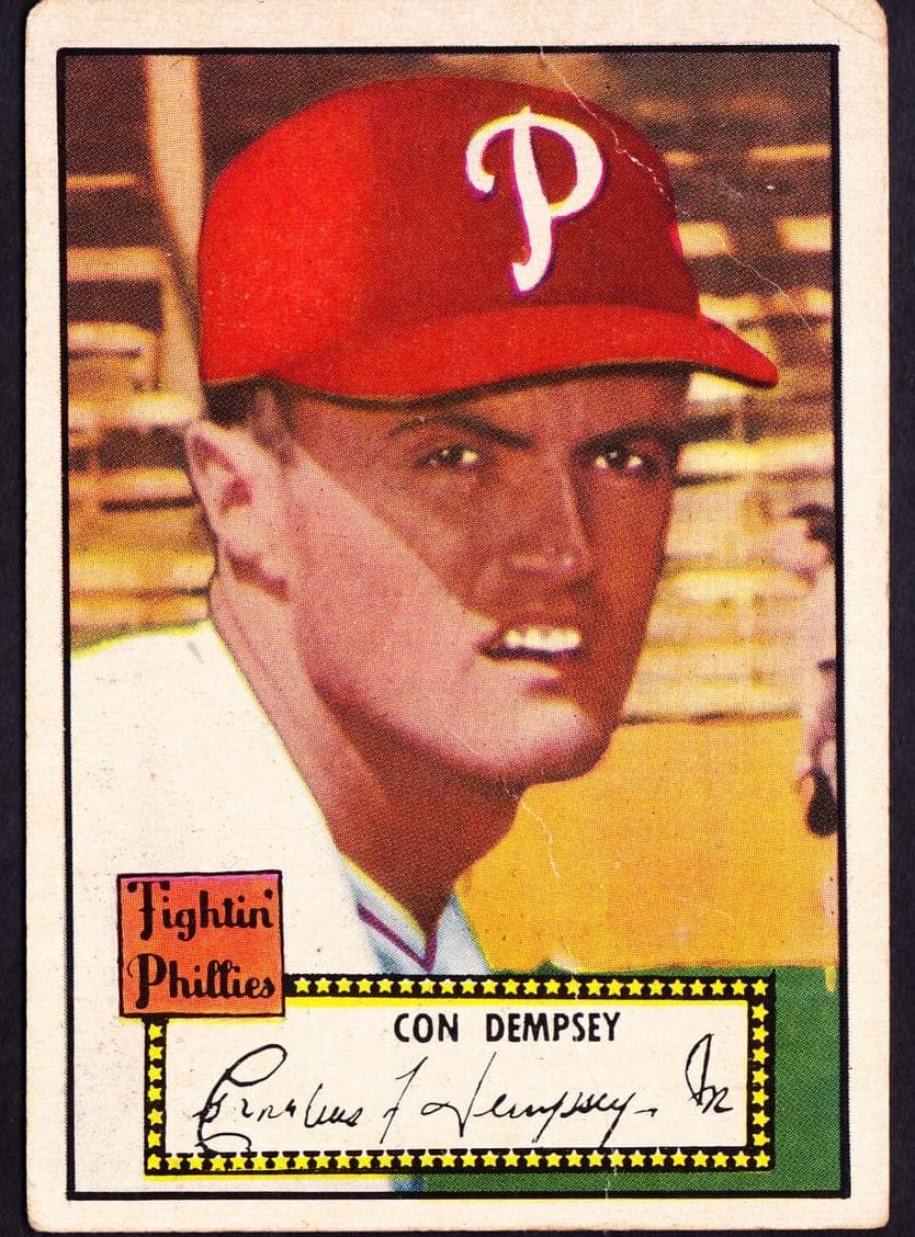 Con Dempsey 1952 topps Topps