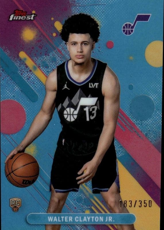 Walter Clayton Jr. 2025 panini