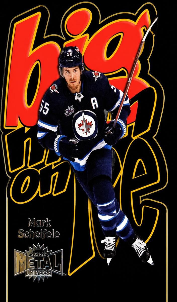 Mark Scheifele 2021 fleer SkyBox Metal Universe
