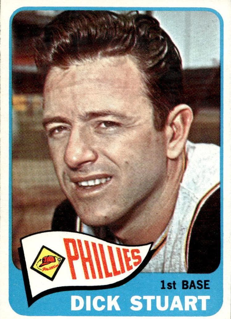 Dick Stuart 1965 topps Topps