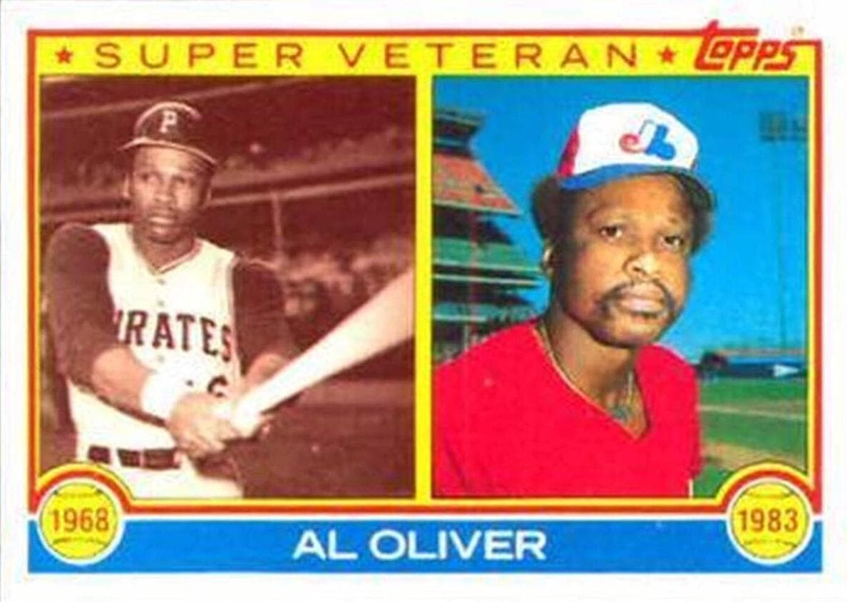 Al Oliver 1983 topps Topps