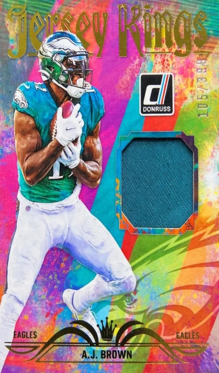 A.J. Brown 2023 panini Panini Donruss