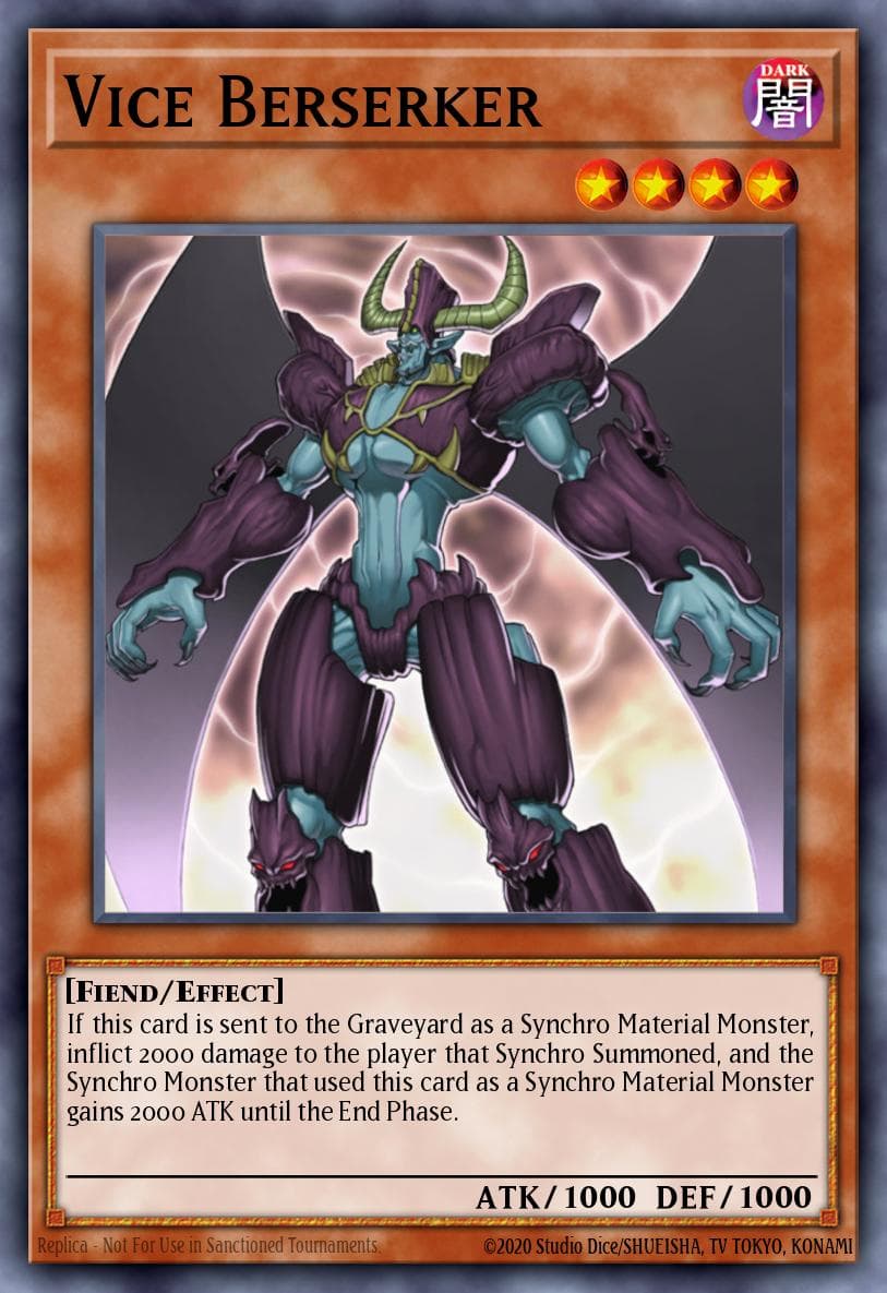 Vice Berserker #STBL-EN008