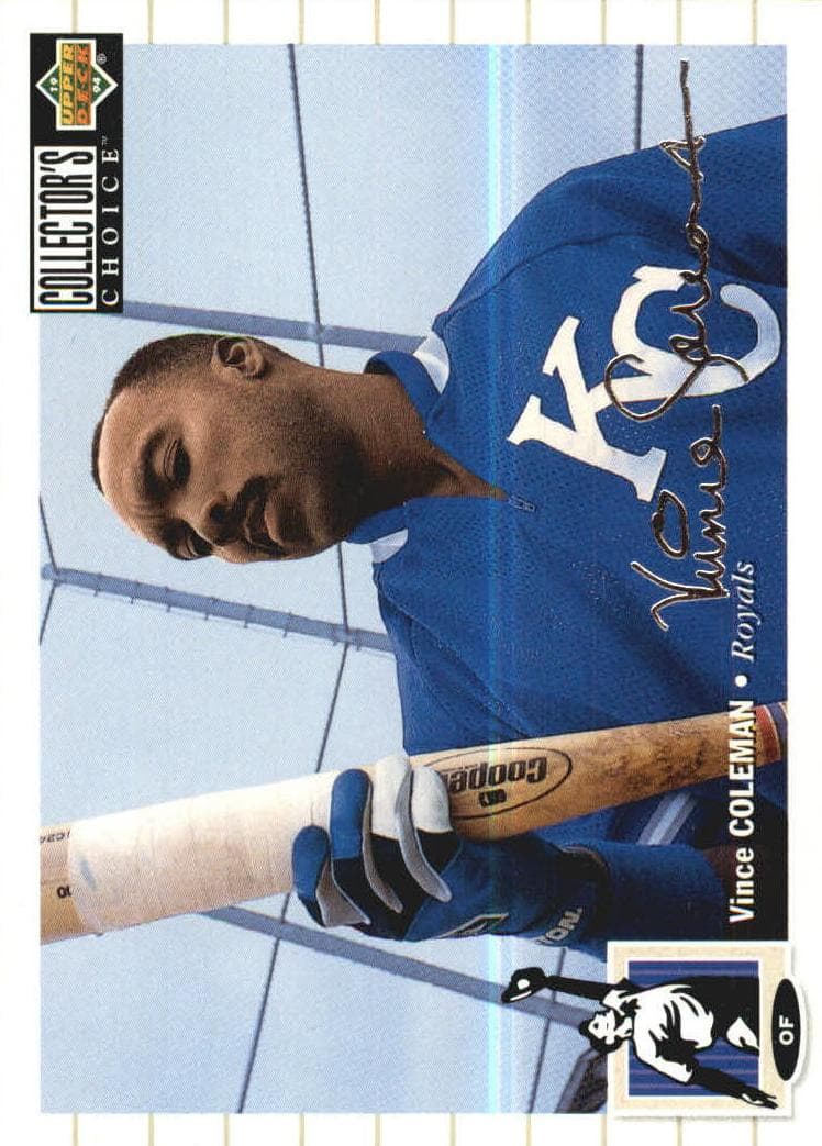 Vince Coleman 1994 unknown Collector's Choice