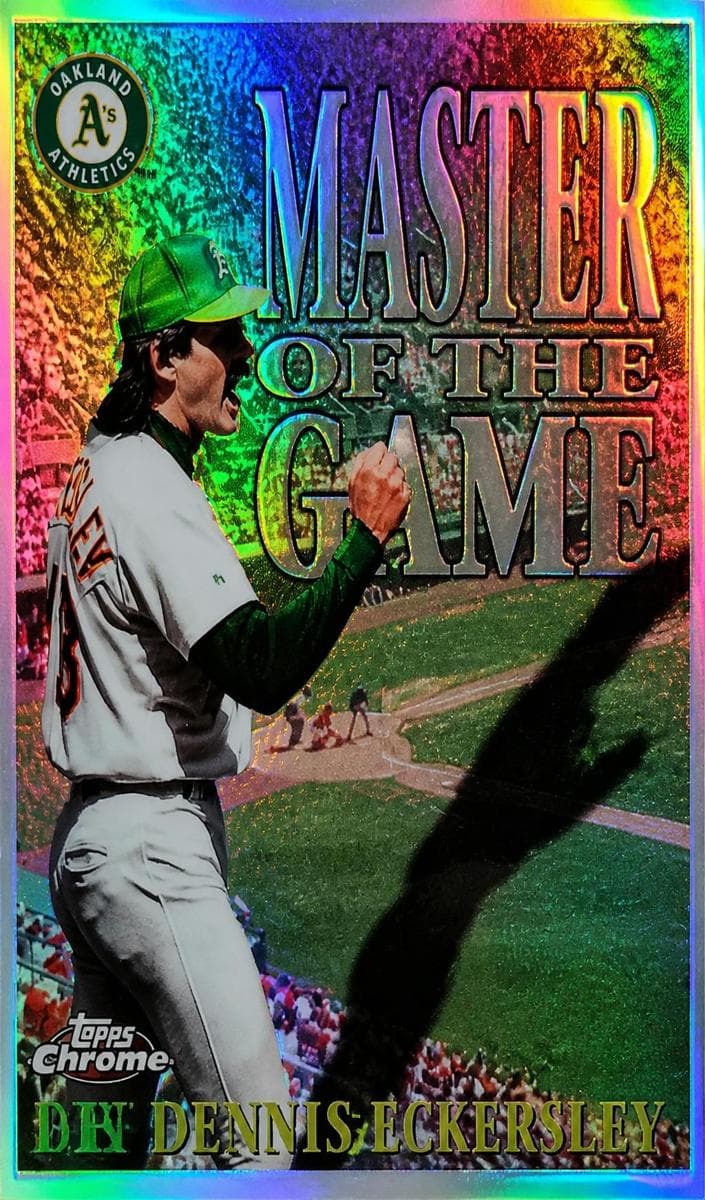 Dennis Eckersley 1996 topps Topps Chrome