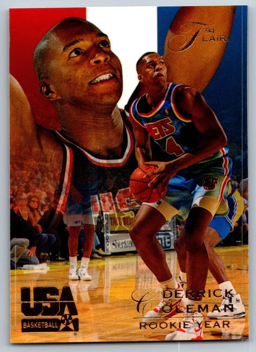 Derrick Coleman 1994 unknown Flair Team USA