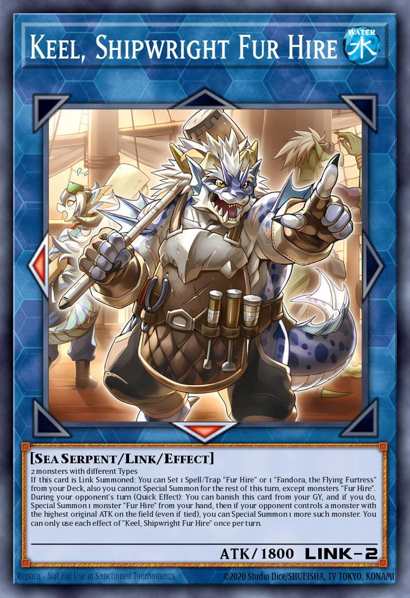 Keel, Shipwright Fur Hire #BPRO-EN050