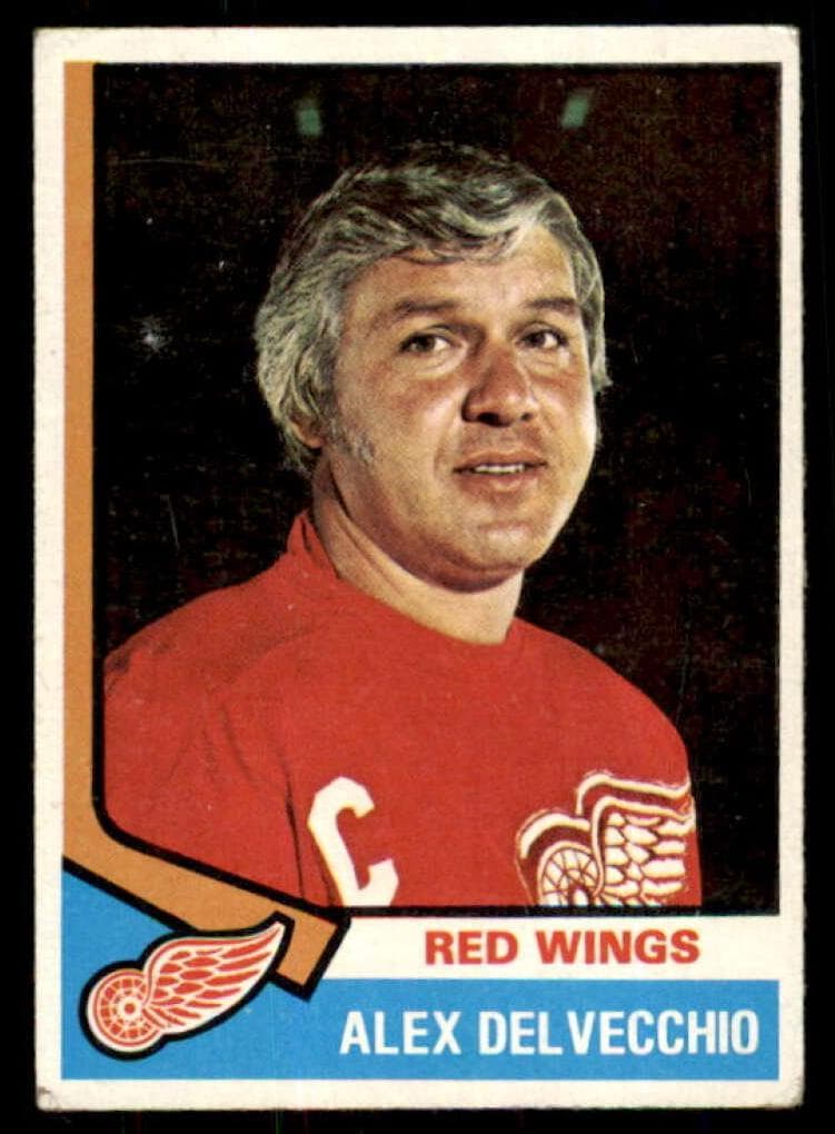 Alex Delvecchio 1974 topps Topps