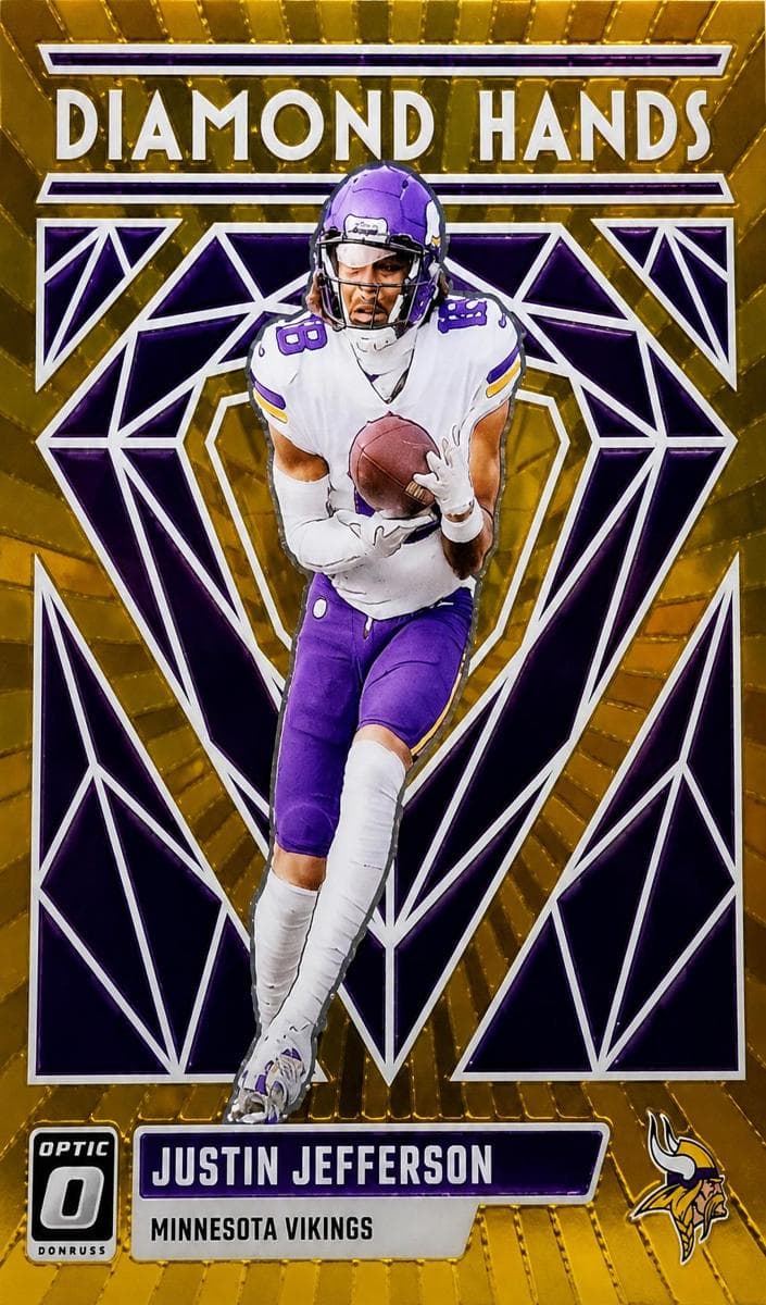 Justin Jefferson 2023 panini Donruss Optic
