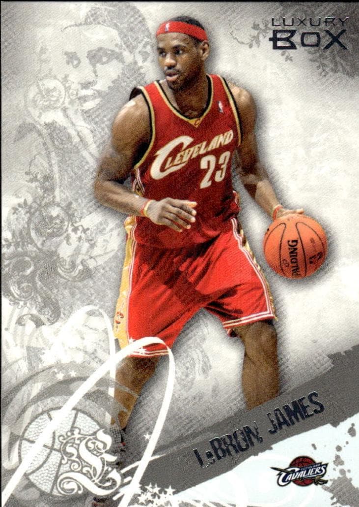 LeBron James 2006 topps Luxury Box