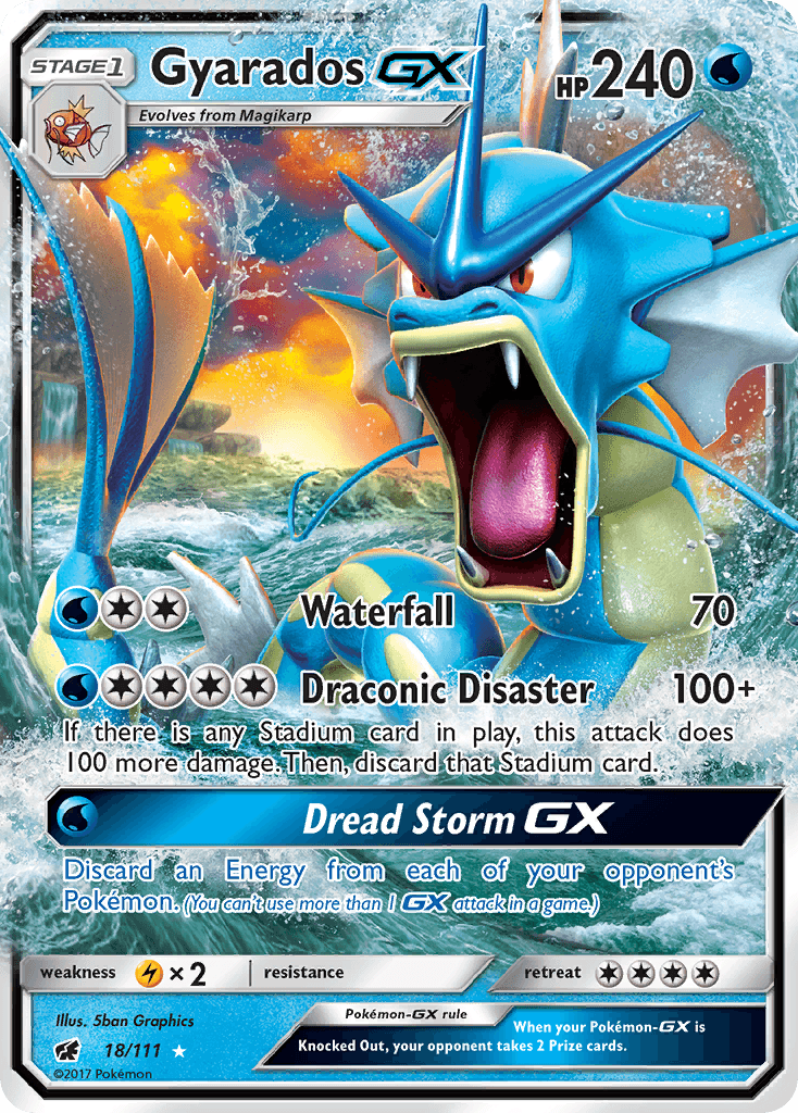 Gyarados GX #18
