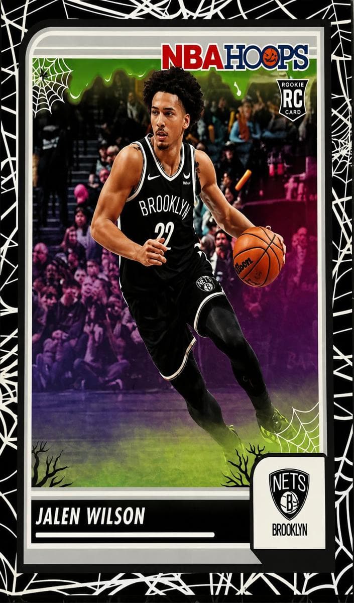 Jalen Wilson 2023 panini Hoops Haunted Hoops