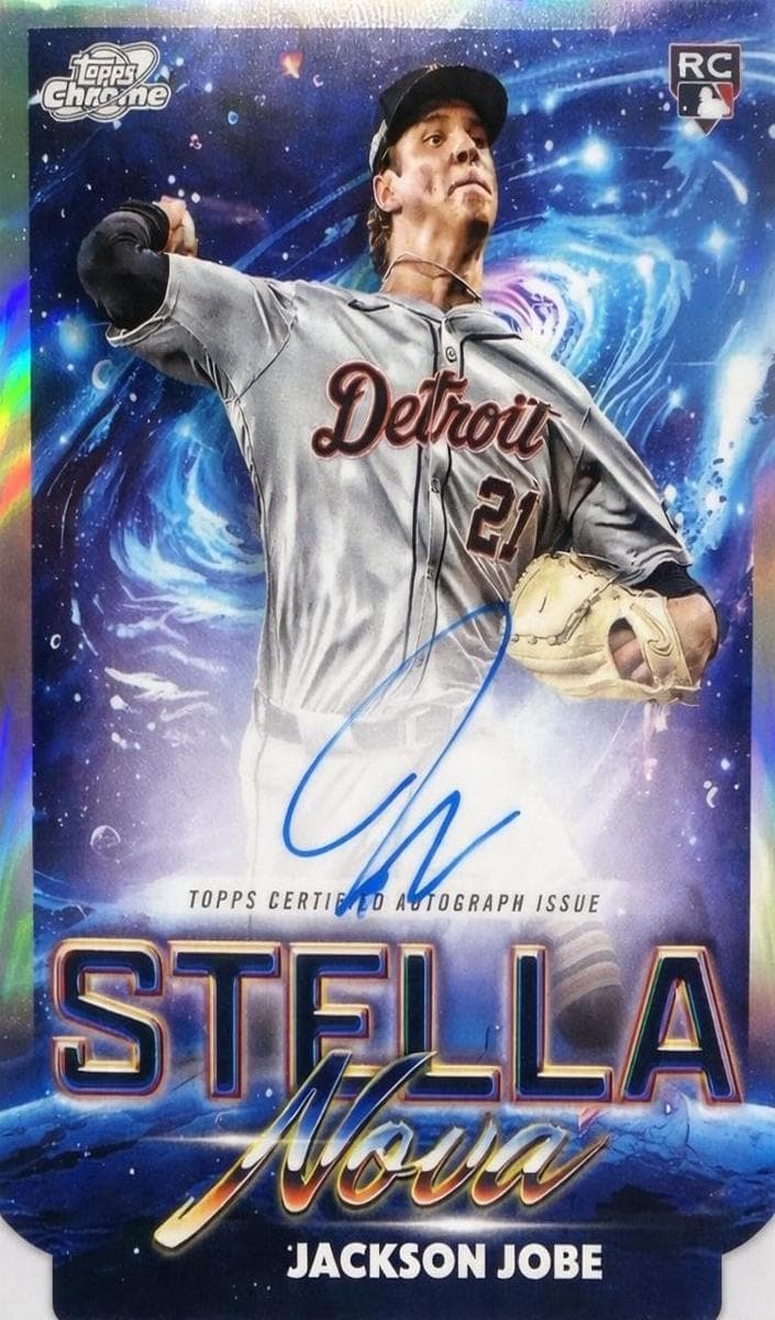 Jackson Jobe 2025 topps Topps Cosmic Chrome