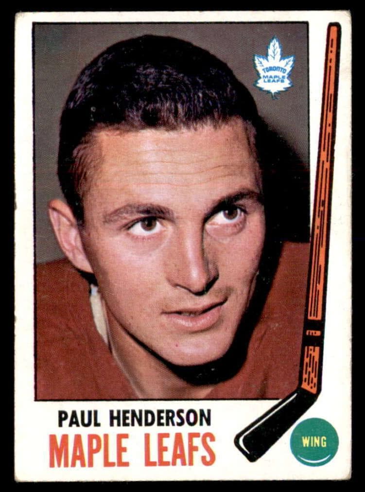 Paul Henderson 1969 topps