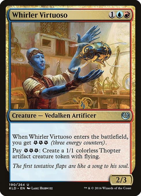 Whirler Virtuoso 2025 Magic: The Gathering Aetherdrift Commander