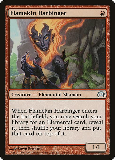 Flamekin Harbinger 2007 Magic: The Gathering
