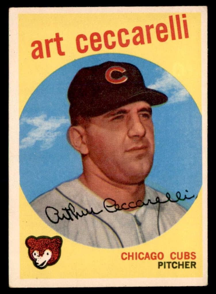 Art Ceccarelli 1959 topps Topps