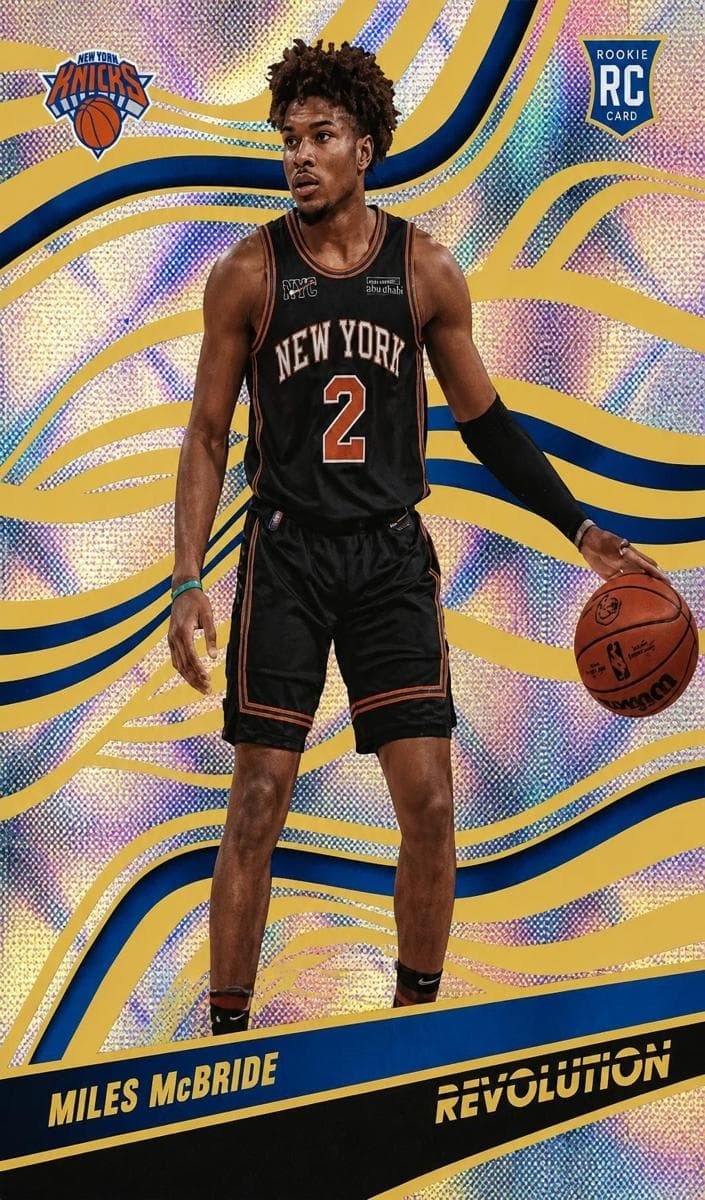 Miles McBride 2021 panini Panini Revolution