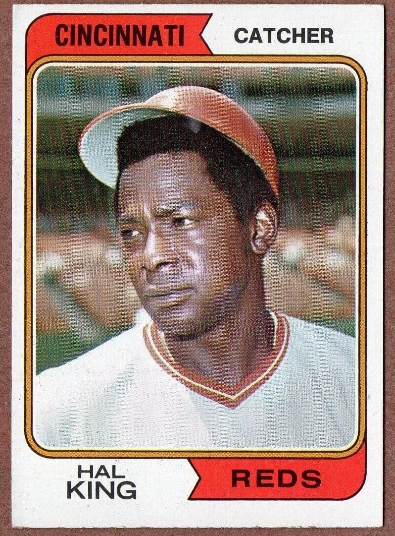 Hal King 1974 topps Topps
