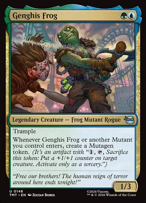 Genghis Frog 2026 Magic: The Gathering Teenage Mutant Ninja Turtles