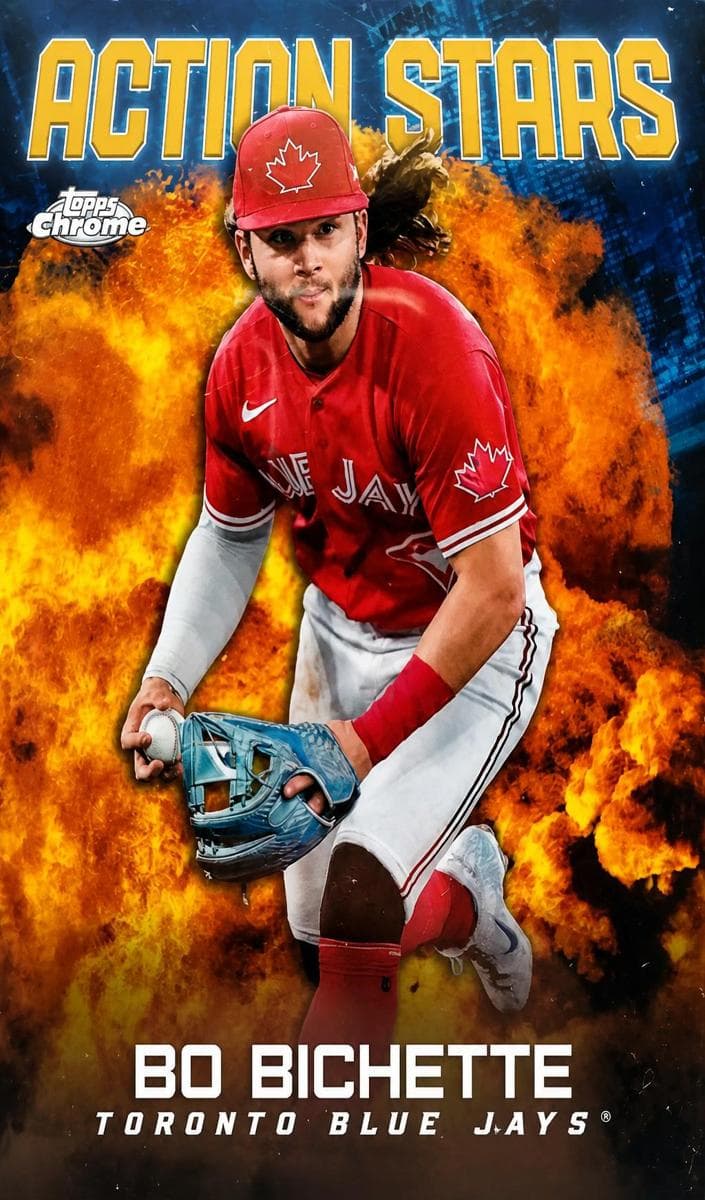 Bo Bichette 2023 topps Topps Chrome Update