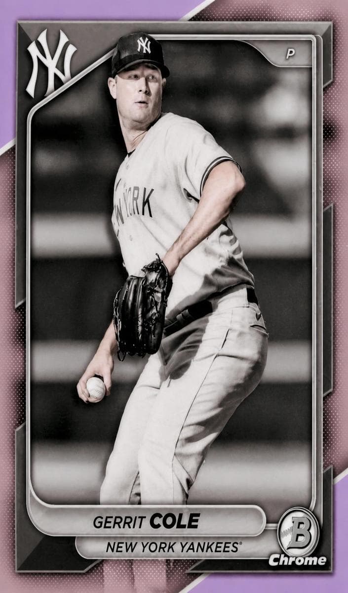Gerrit Cole 2024 bowman Bowman Chrome