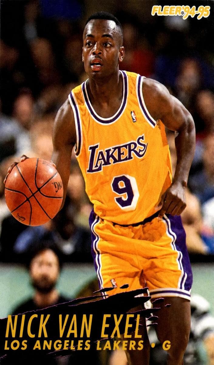 Nick Van Exel 1994 fleer Fleer