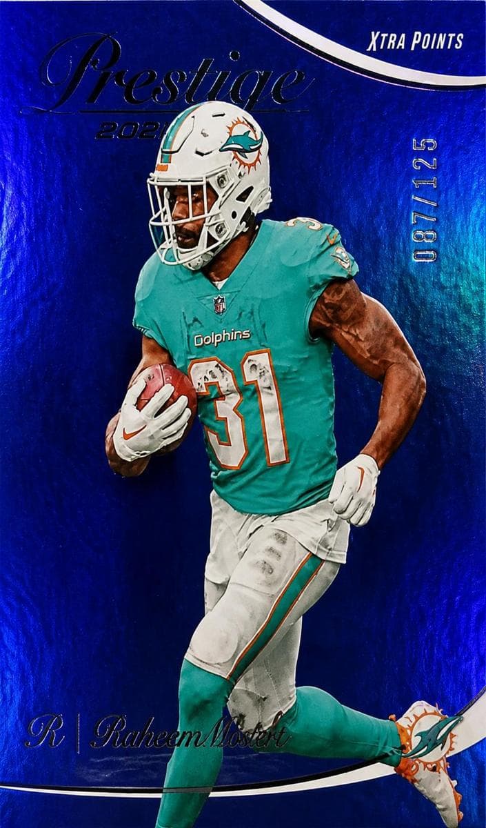 Raheem Mostert 2023 panini Panini Prestige