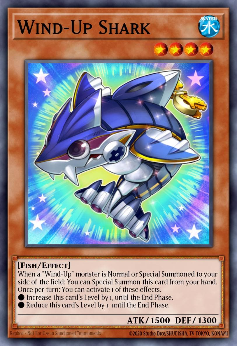 Wind-Up Shark 2012 Yu-Gi-Oh! Order of Chaos
