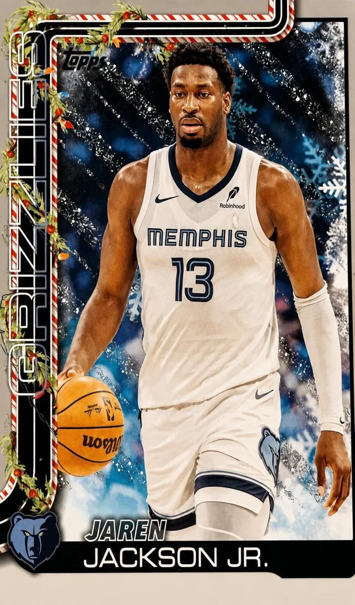 Jaren Jackson Jr. 2025 topps Topps Holiday
