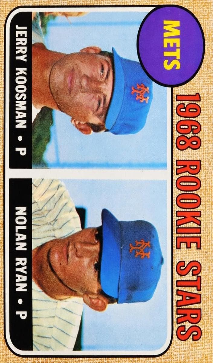Mets 1968 Rookie Stars (Jerry Koosman / Nolan Ryan) #177