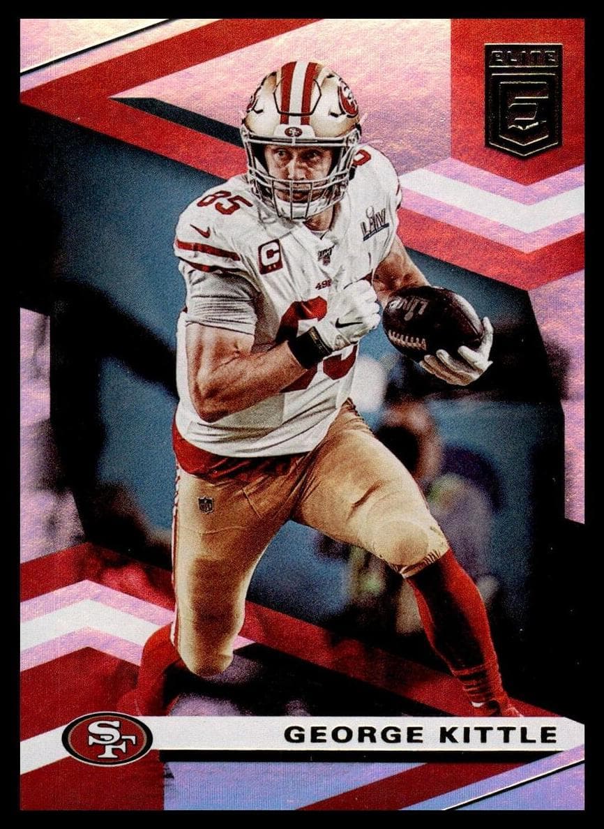 George Kittle 2020 panini Donruss Elite