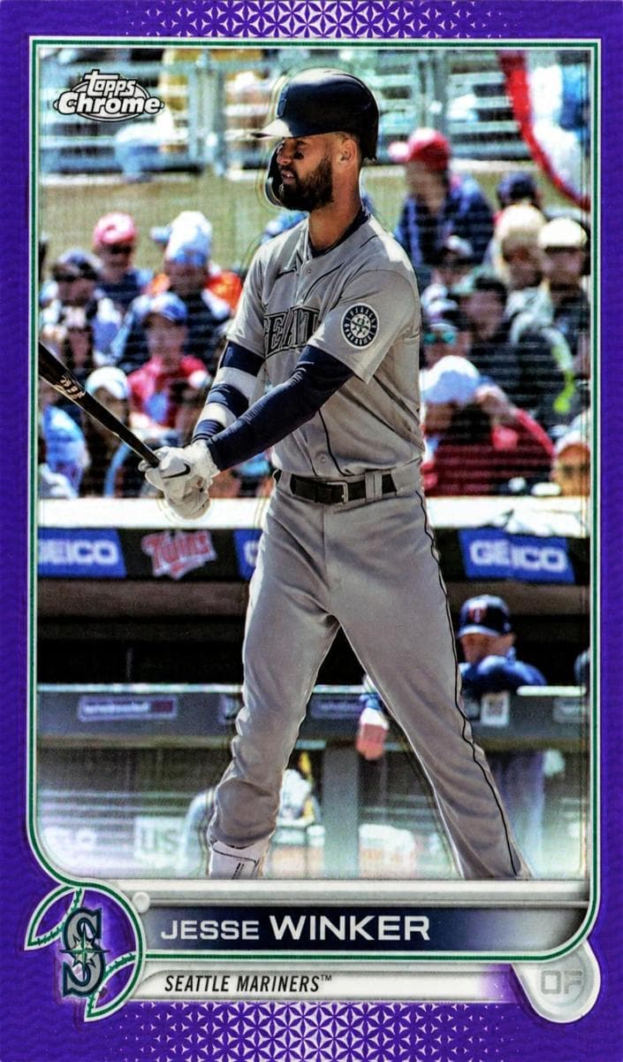 Jesse Winker 2022 topps Topps Chrome Update