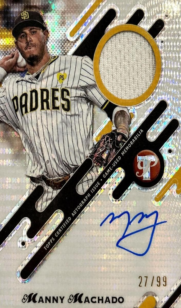 Manny Machado 2025 topps Topps Pristine