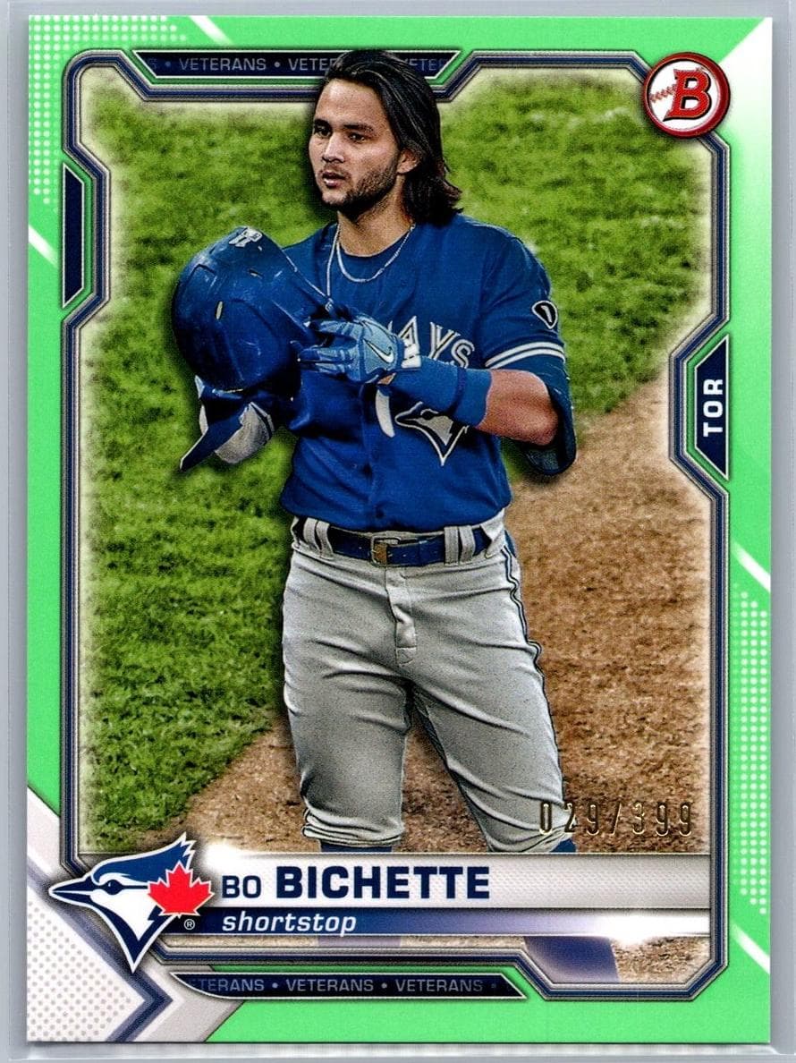 Bo Bichette 2021 bowman Bowman