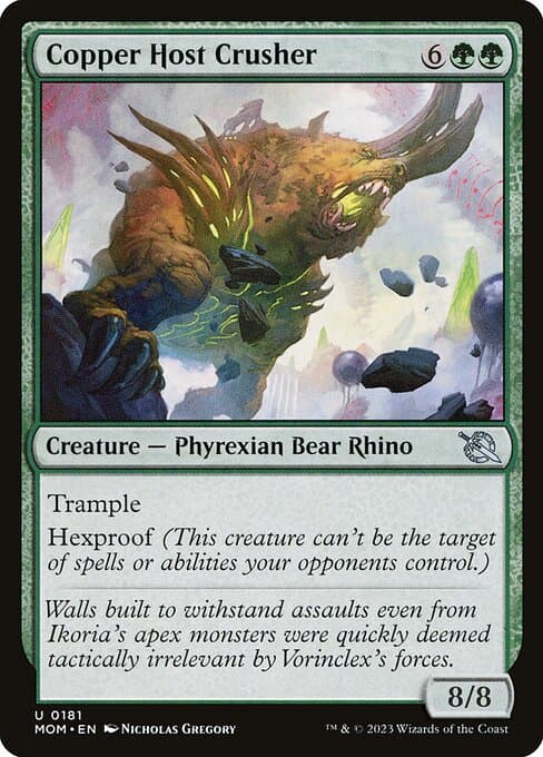 Copper Host Crusher 2023 Magic: The Gathering March of the Machine
