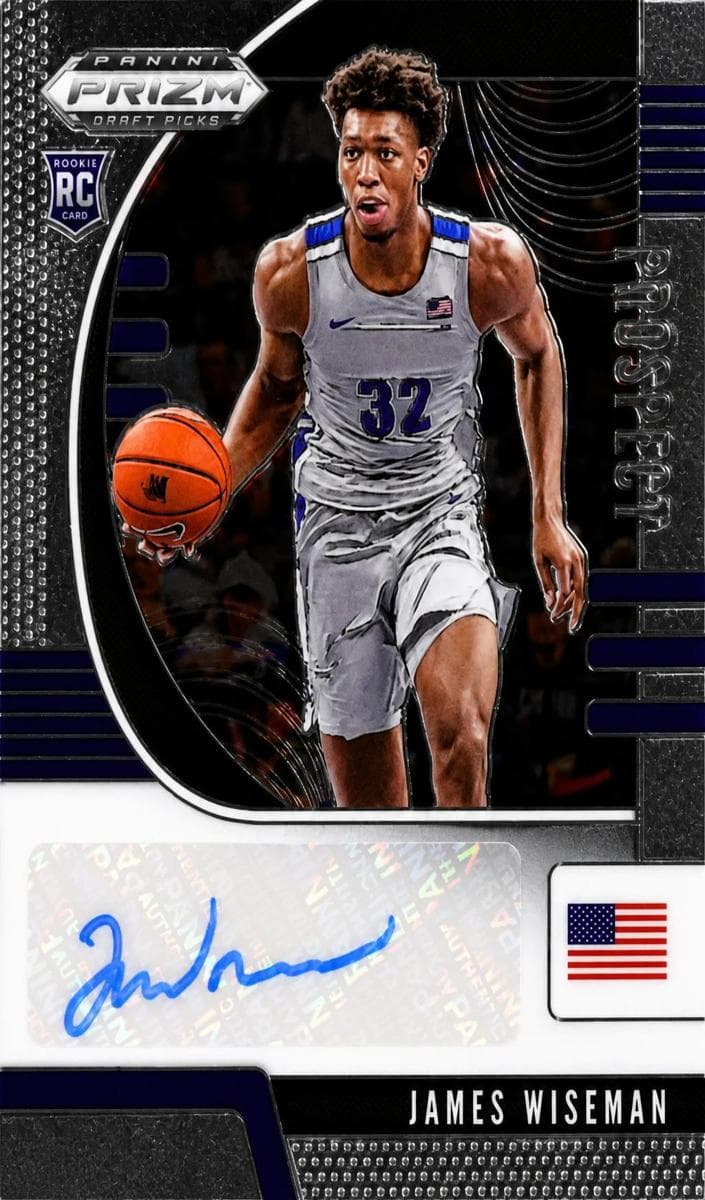 James Wiseman 2020 panini Panini Prizm Draft Picks
