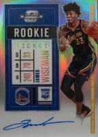 James Wiseman trading card