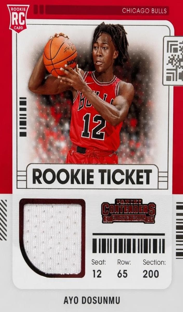 Ayo Dosunmu 2021 panini Panini Contenders