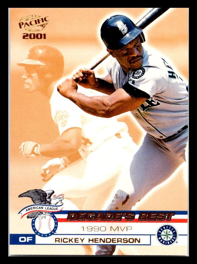 Rickey Henderson 2001 unknown Pacific