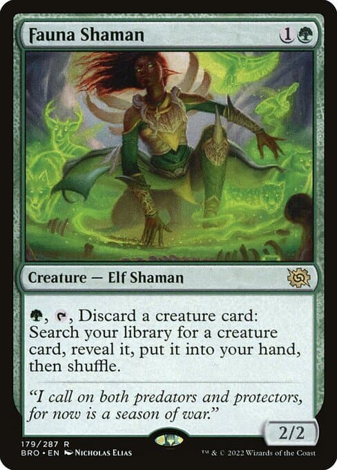 Fauna Shaman 2018 Magic: The Gathering Ultimate Masters